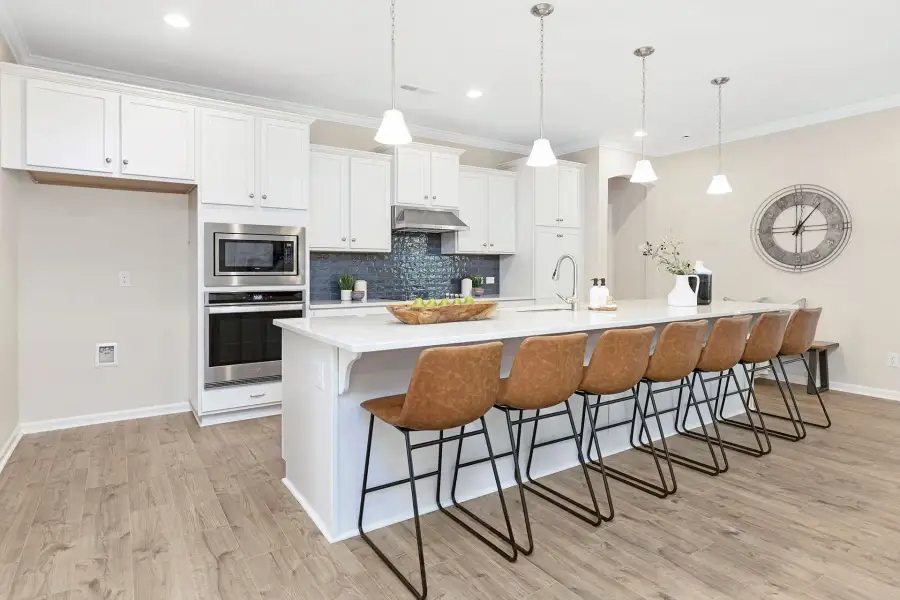 Furnished interior in a model home at Edgewater - Cottage Towns in Lancaster (Image 4).