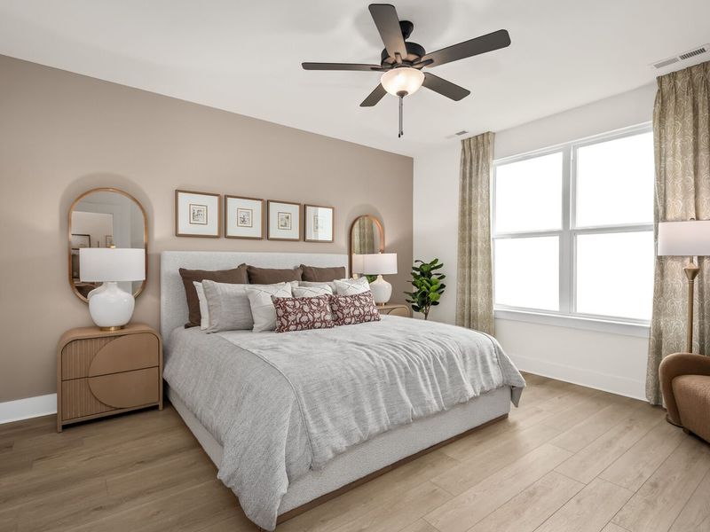 Furnished interior in a model home at Bradshaw Farms in Mount Juliet (Image 8).