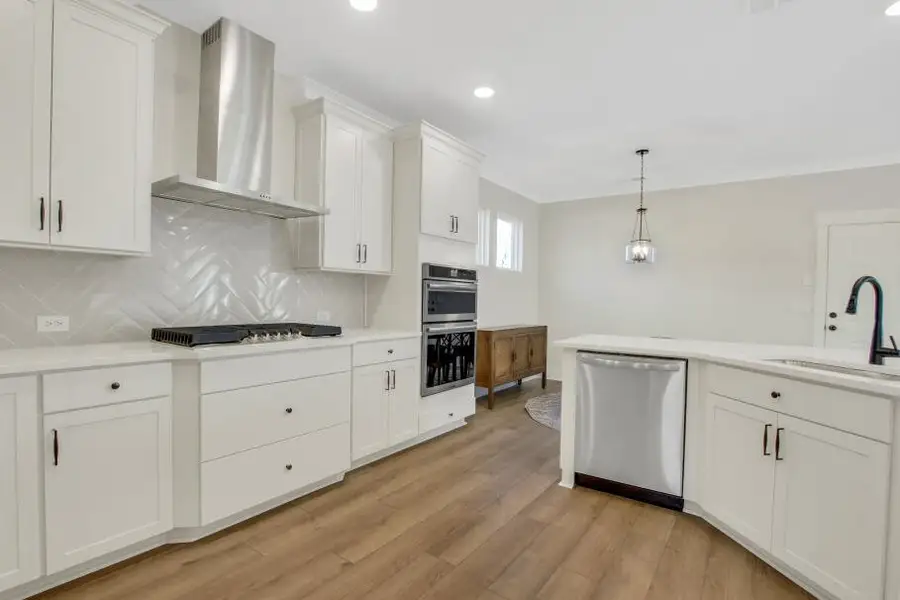 Furnished interior in a model home at Marble Tree in Ball Ground (Image 4).