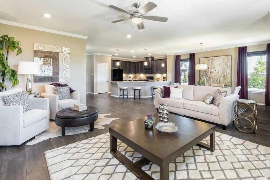 Image 4 of the Mason Hills - The Lakes Hallmark Collection community in Leander, TX.