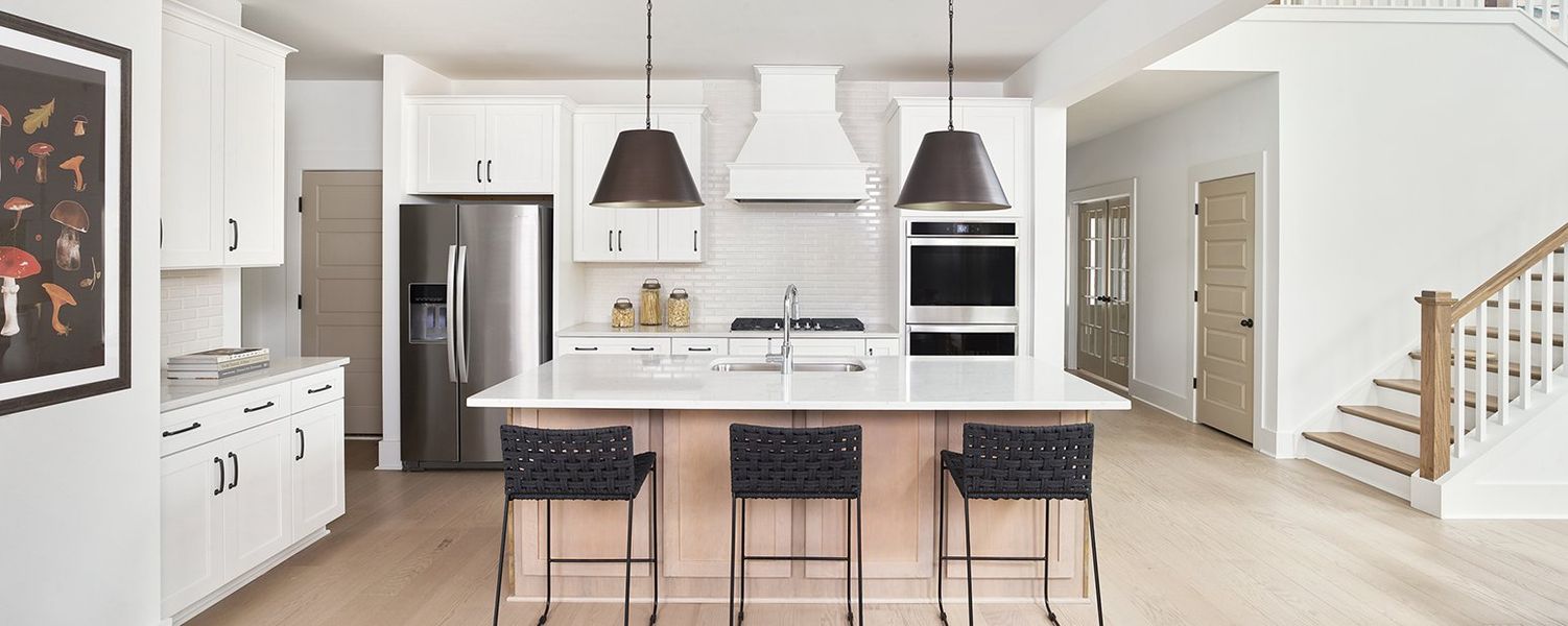 Furnished interior in a model home at Watson Hill in Summerville (Image 6). Furnished interior in a model home at Watson Hill in Summerville (Image 6).