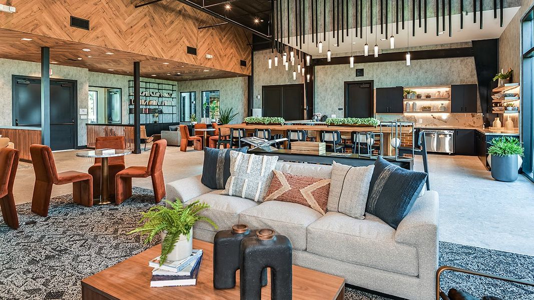 Furnished interior in a model home at Esplanade at Skye Ranch in Sarasota (Image 4). Furnished interior in a model home at Esplanade at Skye Ranch in Sarasota (Image 4).