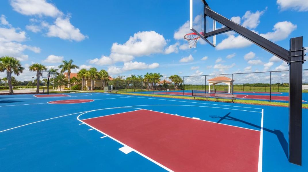 Bent Creek basketball court