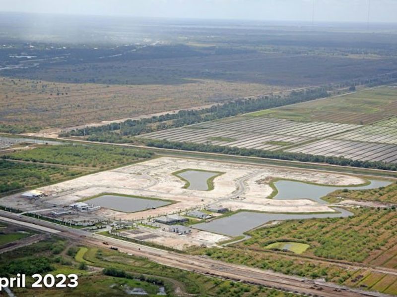 Site preparation and early development at BELTERRA in Port St. Lucie, FL (Image 109).
