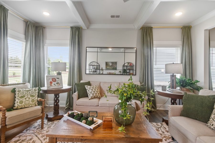 Furnished interior in a model home at Foxbank in Gray Court (Image 25). Furnished interior in a model home at Foxbank in Gray Court (Image 25).