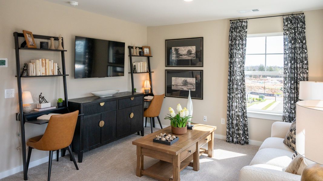 Furnished interior in a model home at Spring Branch in Smyrna (Image 17).