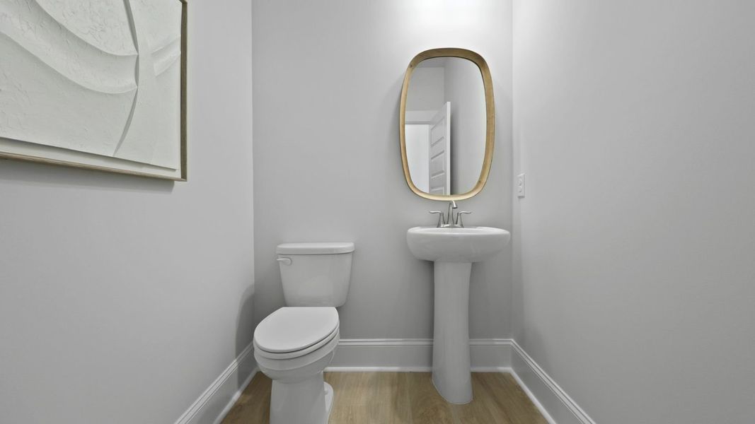 Furnished interior in a model home at Berkeley Bay in Ridgeville (Image 21).