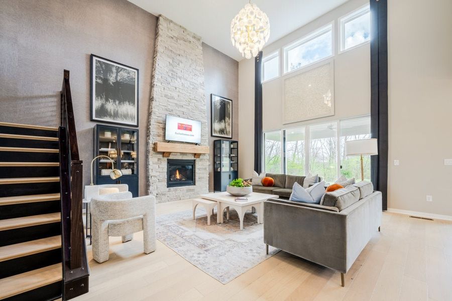 Furnished interior in a model home at Woodberry in Canton (Image 11). Furnished interior in a model home at Woodberry in Canton (Image 11).