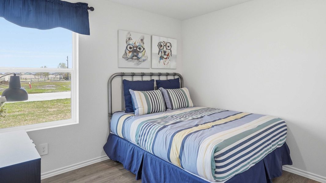 Furnished interior in a model home at Maplewood Meadows in Talty (Image 24). Furnished interior in a model home at Maplewood Meadows in Talty (Image 24).