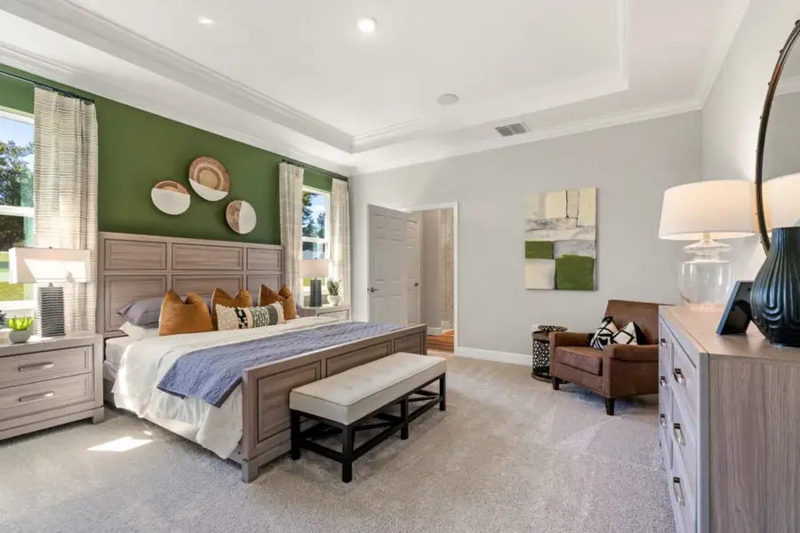 Furnished interior in a model home at Ocala in Ocala (Image 4).