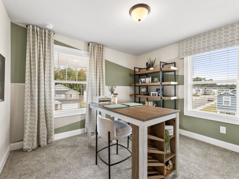 Customize the secondary bedroom to suit your needs.