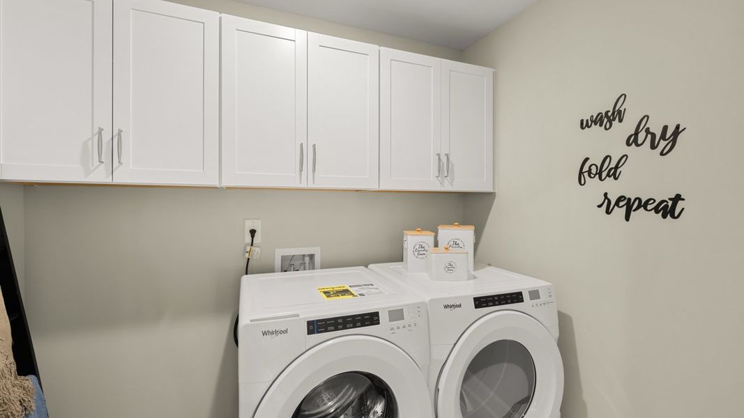 Furnished interior in a model home at Evergreen Crossing in Locust Grove (Image 20).