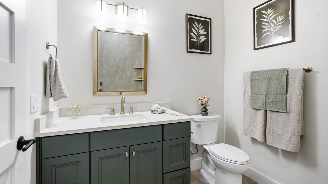 Furnished interior in a model home at Lakeside at Millican Reserve in College Station (Image 19). Furnished interior in a model home at Lakeside at Millican Reserve in College Station (Image 19).
