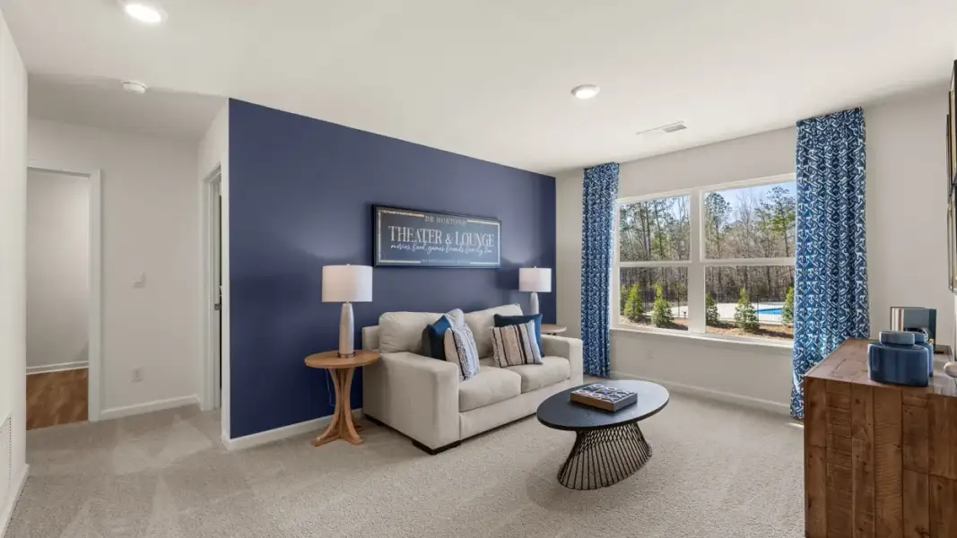 Furnished interior in a model home at Branford Crossing in Stockbridge (Image 21).