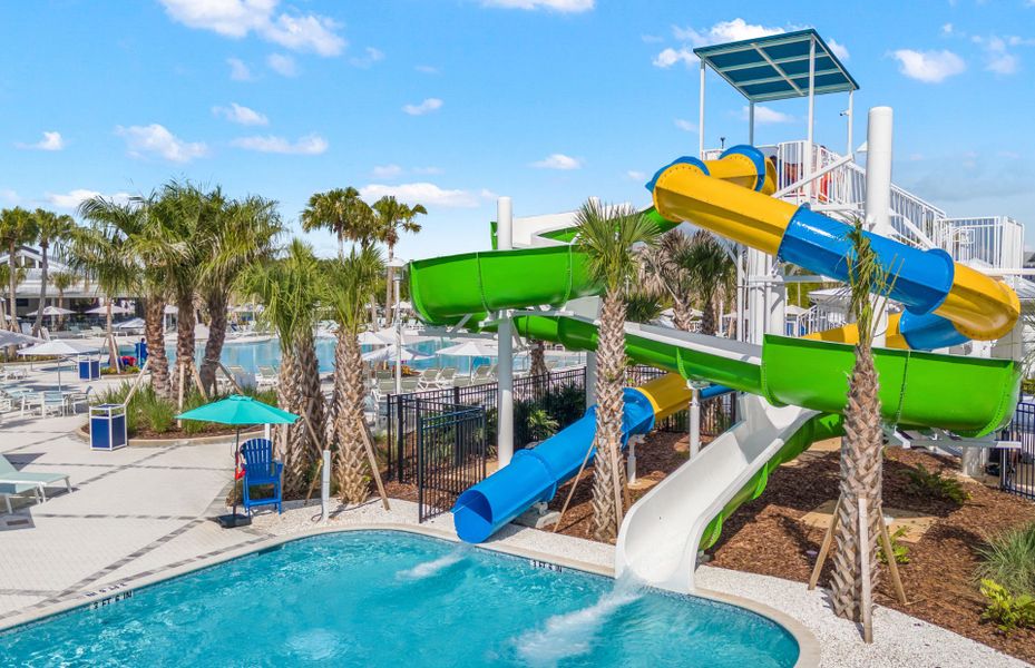 Dual Water Slides Dual Water Slides