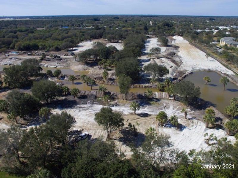 Site preparation and early development at Lucaya Pointe in Vero Beach, FL (Image 58).