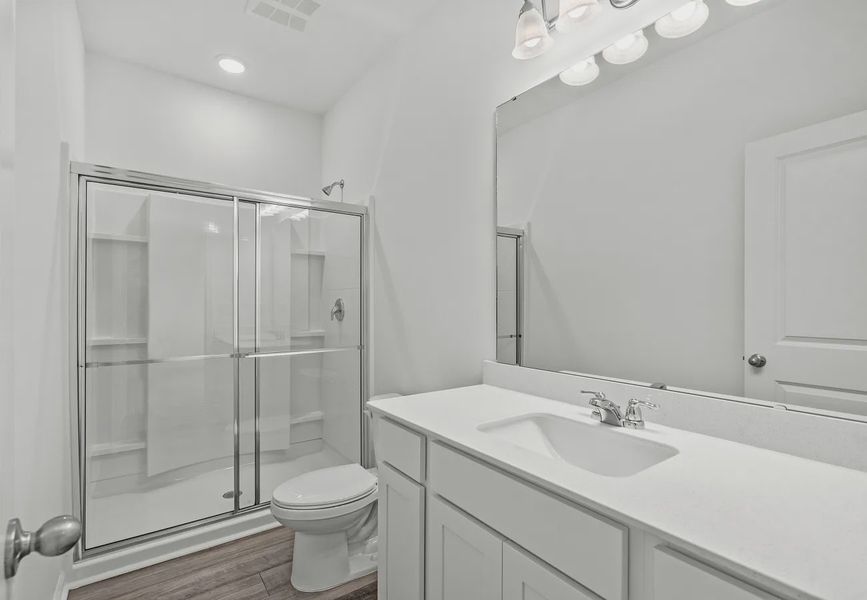 Furnished interior in a model home at Spring Grove in Aynor (Image 9).