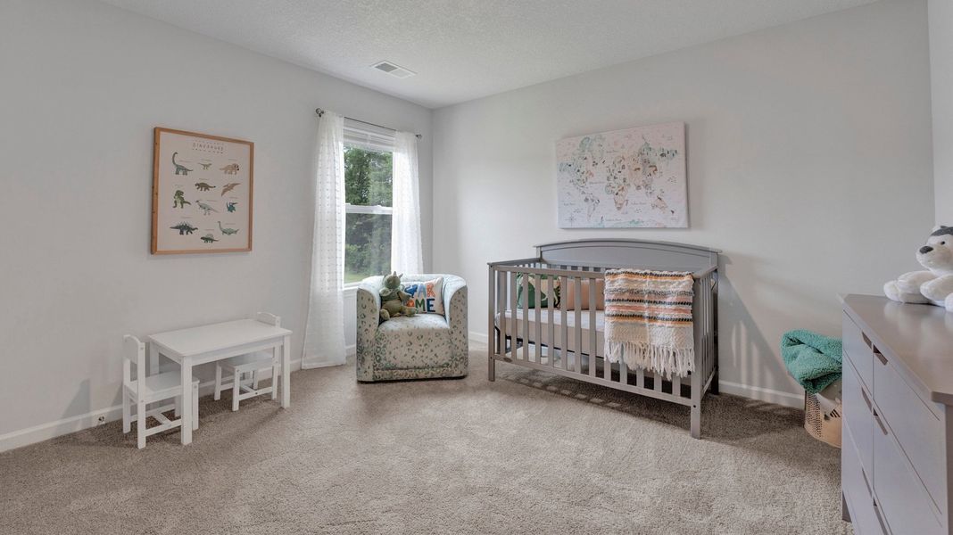 Furnished interior in a model home at Riverwood Gardens in Oakland (Image 43).