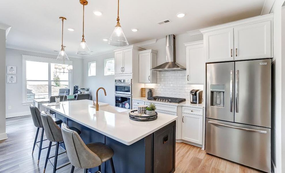 Furnished interior in a model home at Lauren Park in Lexington (Image 6).