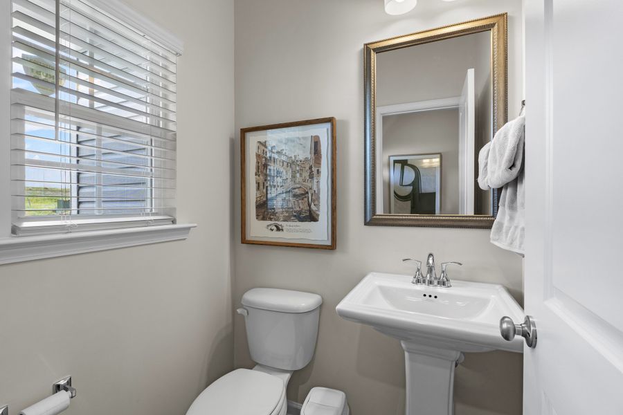 Furnished interior in a model home at South Lake Commons in Lexington (Image 17).