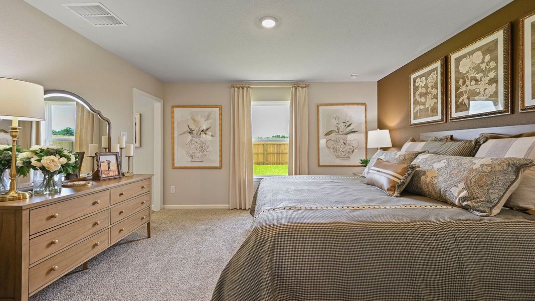 Furnished interior in a model home at Whitetail Run in Caldwell (Image 5).