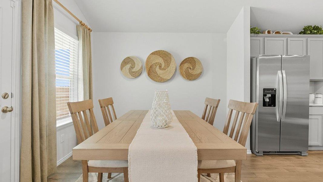 Furnished interior in a model home at Mesa Ridge in Temple (Image 16).