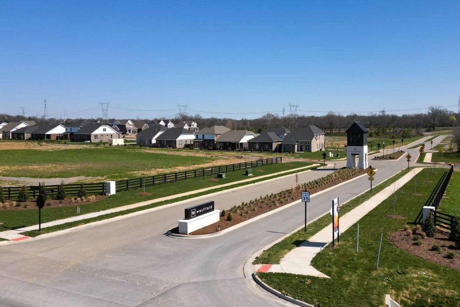 Entrance to the Westfield Manor Homes community in Gallatin, TN, featuring signage and landscaping (Image 11).