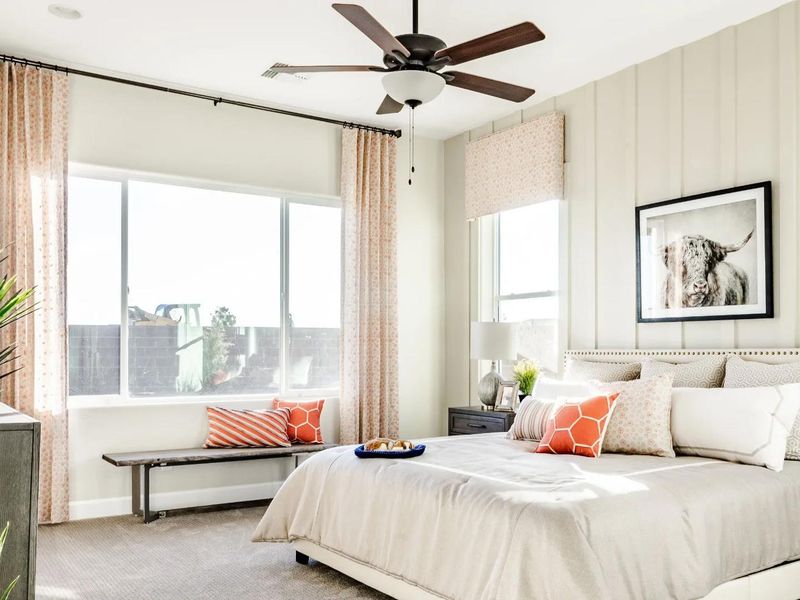 Furnished interior in a model home at Westwood in Prescott (Image 5).