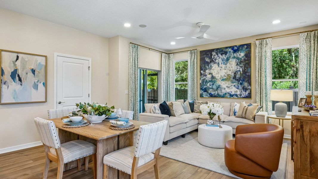 The Living and Dining Room