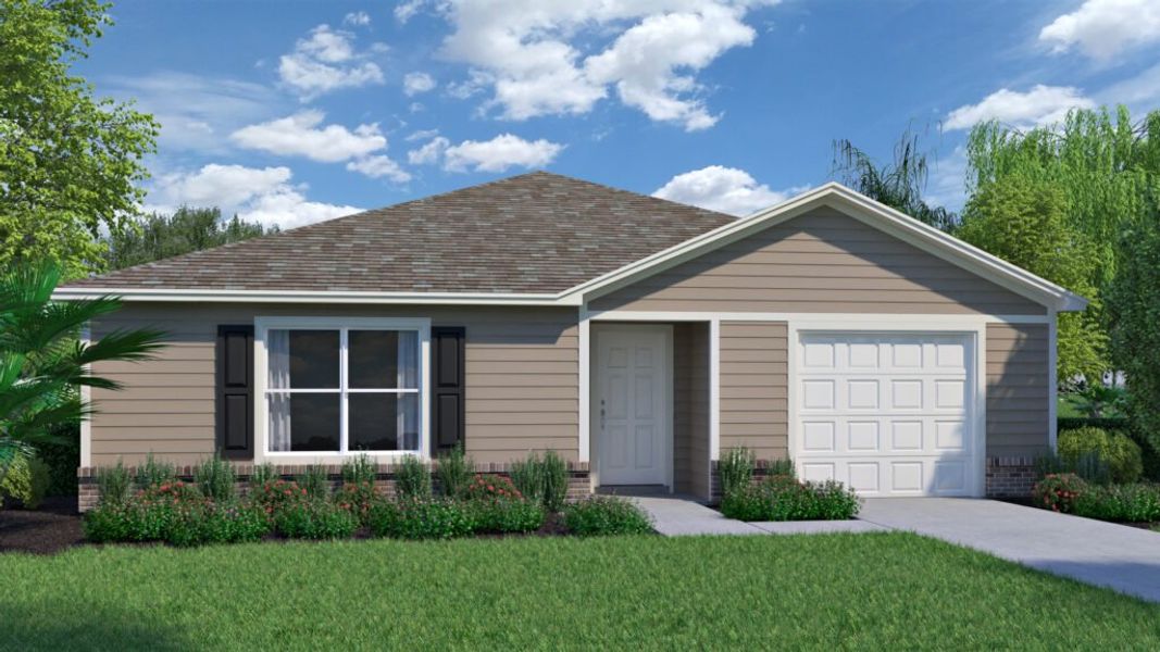 Front exterior of a home in the Avalon community, located in Milton, FL (Image 5). Front exterior of a home in the Avalon community, located in Milton, FL (Image 5).