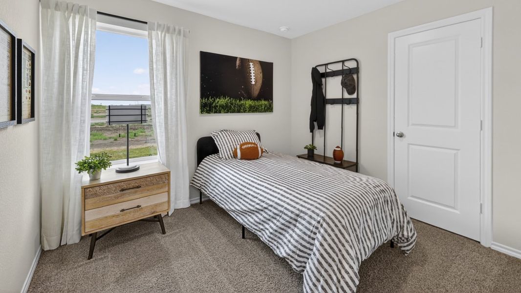 Furnished interior in a model home at The Hills of Sherman in Sherman (Image 55).
