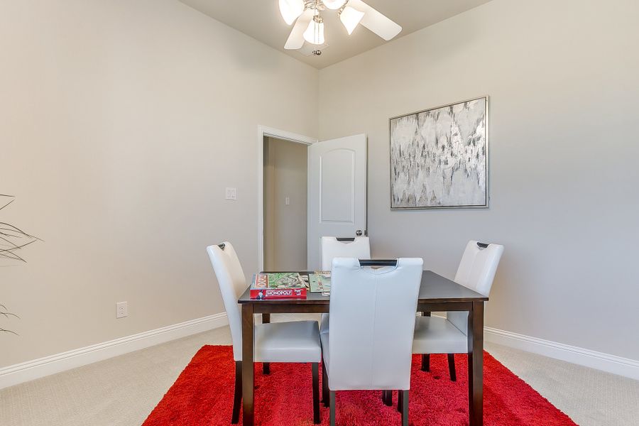 Furnished interior in a model home at Berkshire Estates in Mesquite (Image 48). Furnished interior in a model home at Berkshire Estates in Mesquite (Image 48).