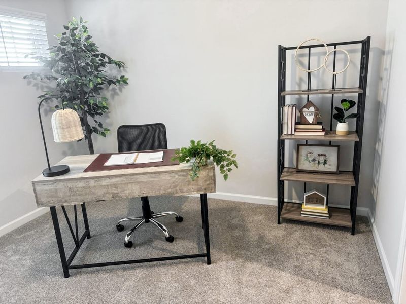 Furnished interior in a model home at Park View Reserve in Mableton (Image 20).