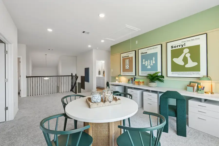 The Princeton II- Loft/Game Room