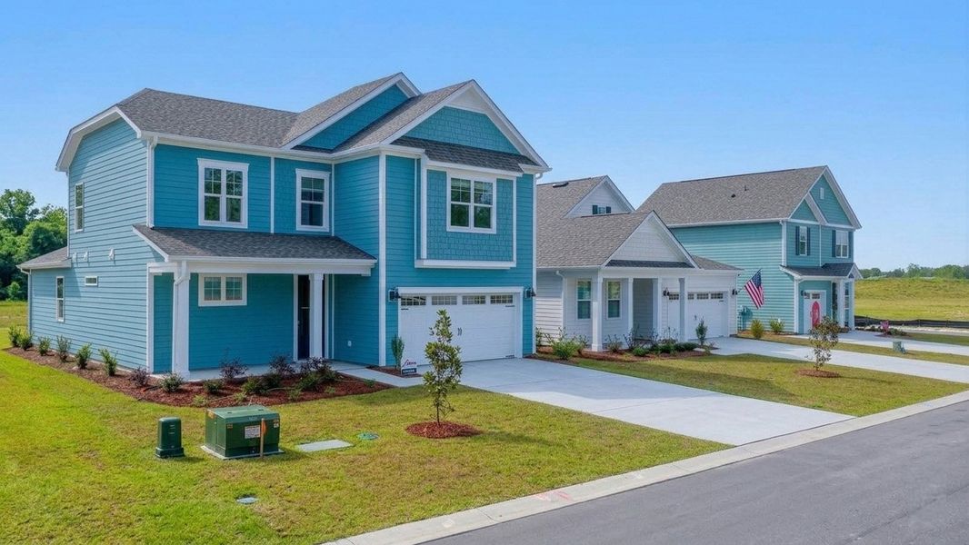 Front exterior of a home in the Rolling Hills community, located in Bolivia, NC (Image 3).