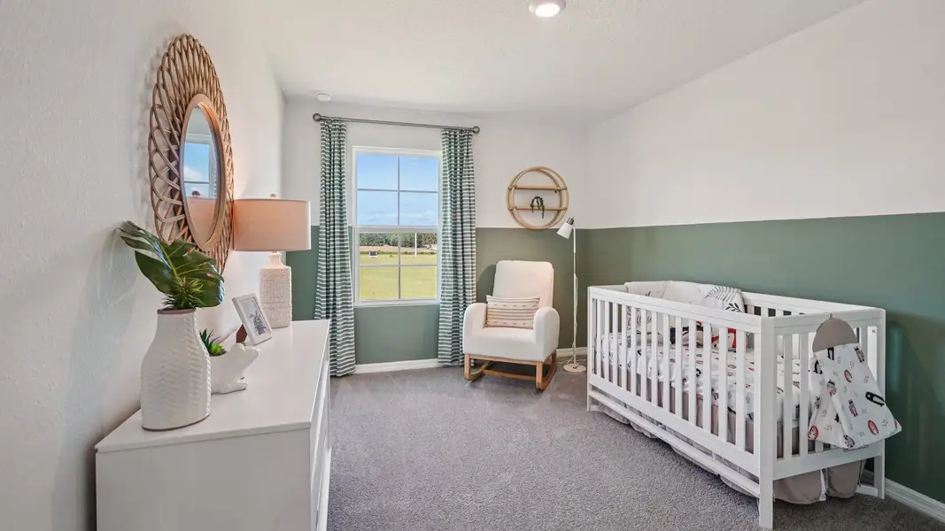 Furnished interior in a model home at Somerset Bay in Spring Hill (Image 21).