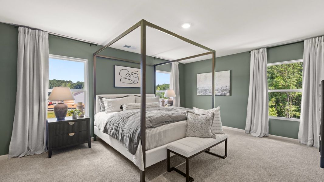 Furnished interior in a model home at Fairhaven in Lithia Springs (Image 28).