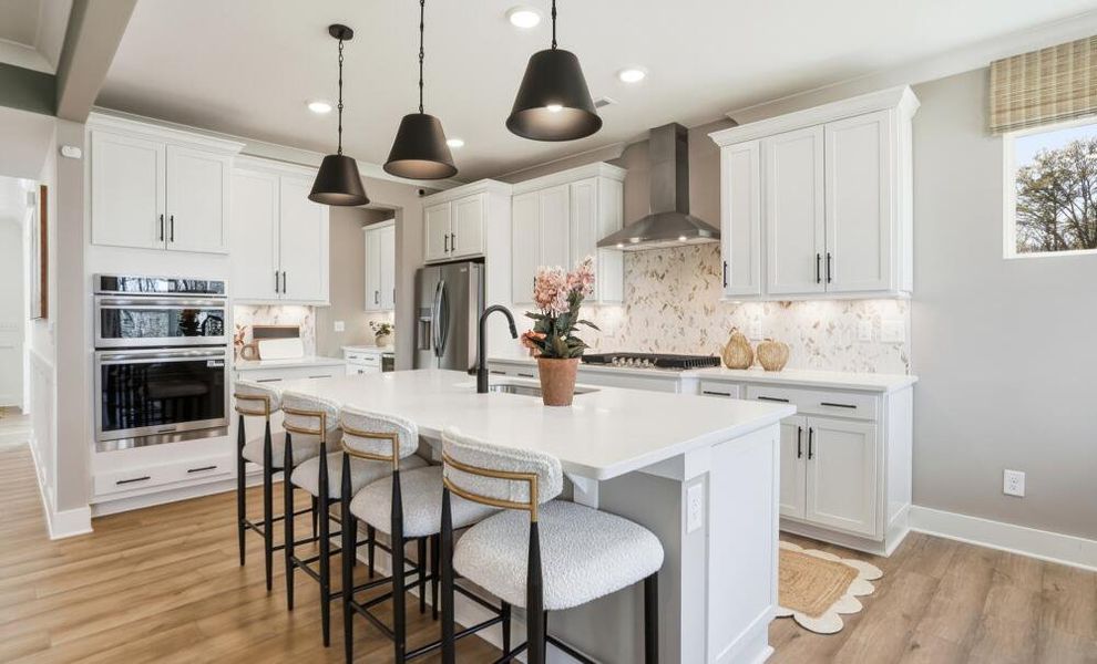 Furnished interior in a model home at Waterford Commons in Rock Hill (Image 5).