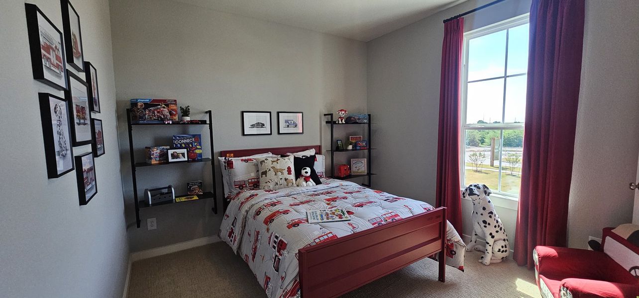 Furnished interior in a model home at Ramble 40s in Celina (Image 25).
