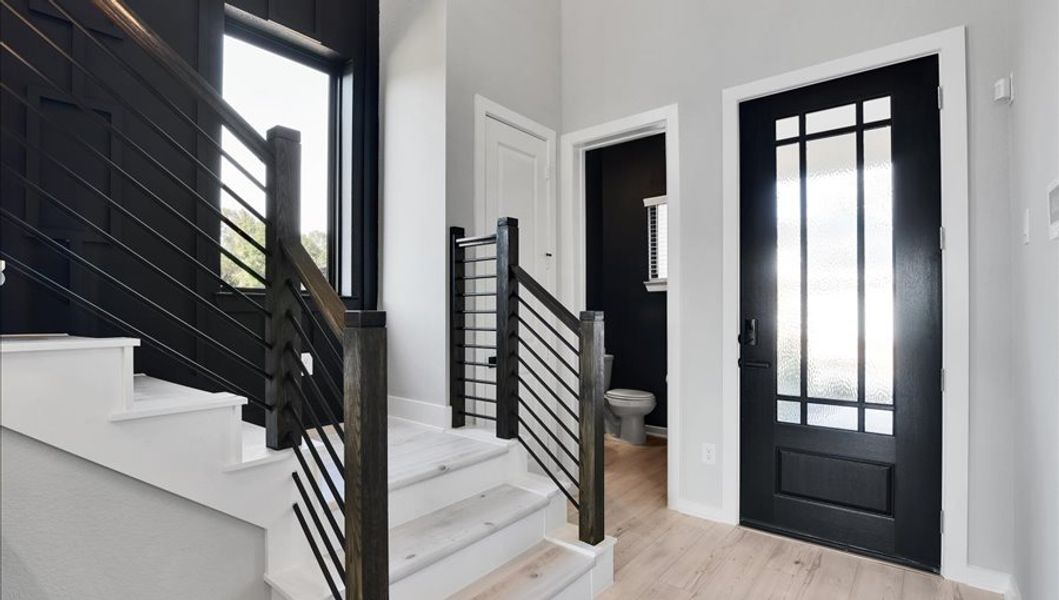 Furnished interior in a model home at Summer Place  35' in Montgomery (Image 50).