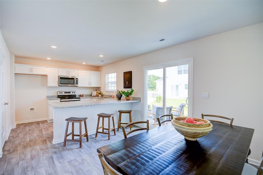 Furnished interior in a model home at Laurel Ridge in Greenville (Image 20).