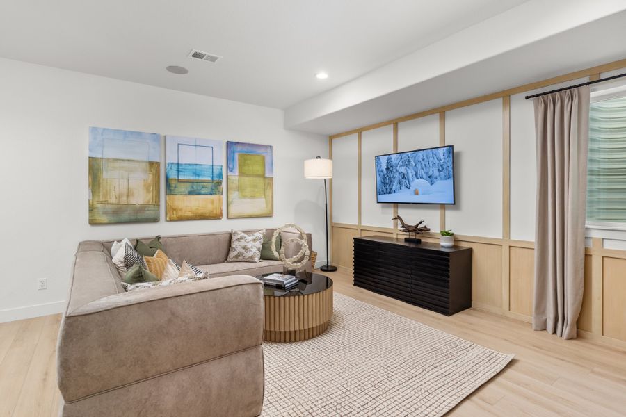 RainDance 60s Plan C417 Rec Room by American Legend Homes