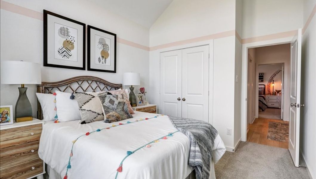 Furnished interior in a model home at Emberly  45' in Beasley (Image 33).