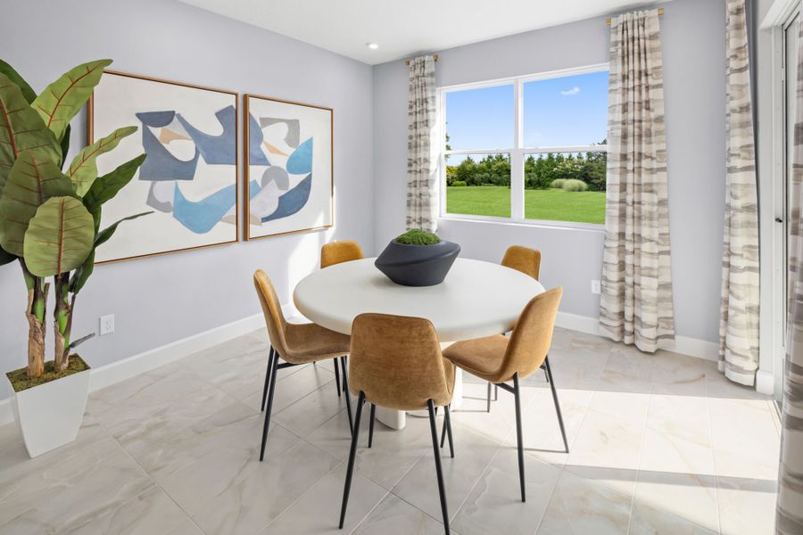 Furnished interior in a model home at Meadowlark Landing in Apopka (Image 48).