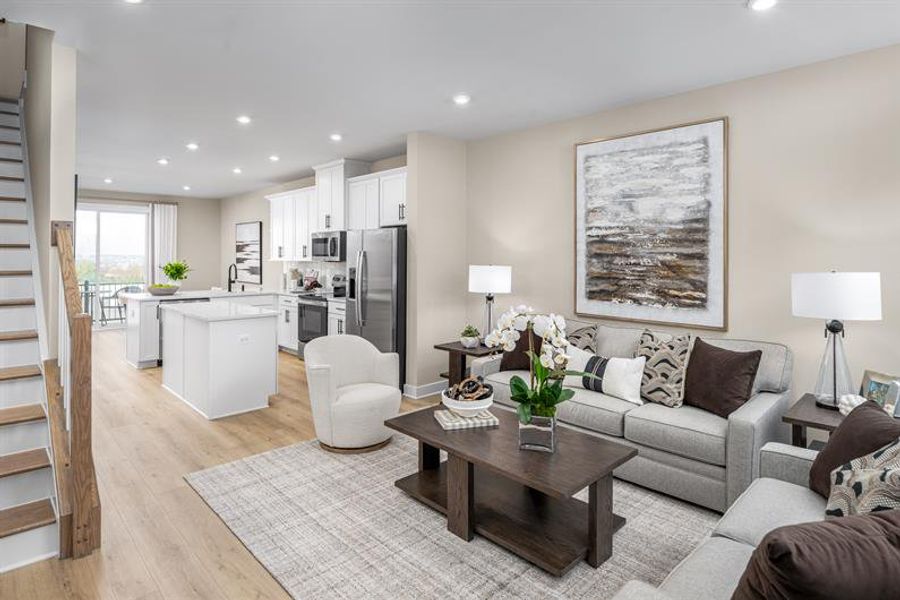 From watch parties to weeknight dinners, this space brings everyone together.