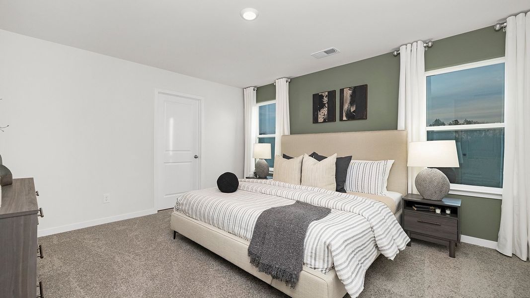 Furnished interior in a model home at Woodhaven at Chester in Chester (Image 12). Furnished interior in a model home at Woodhaven at Chester in Chester (Image 12).