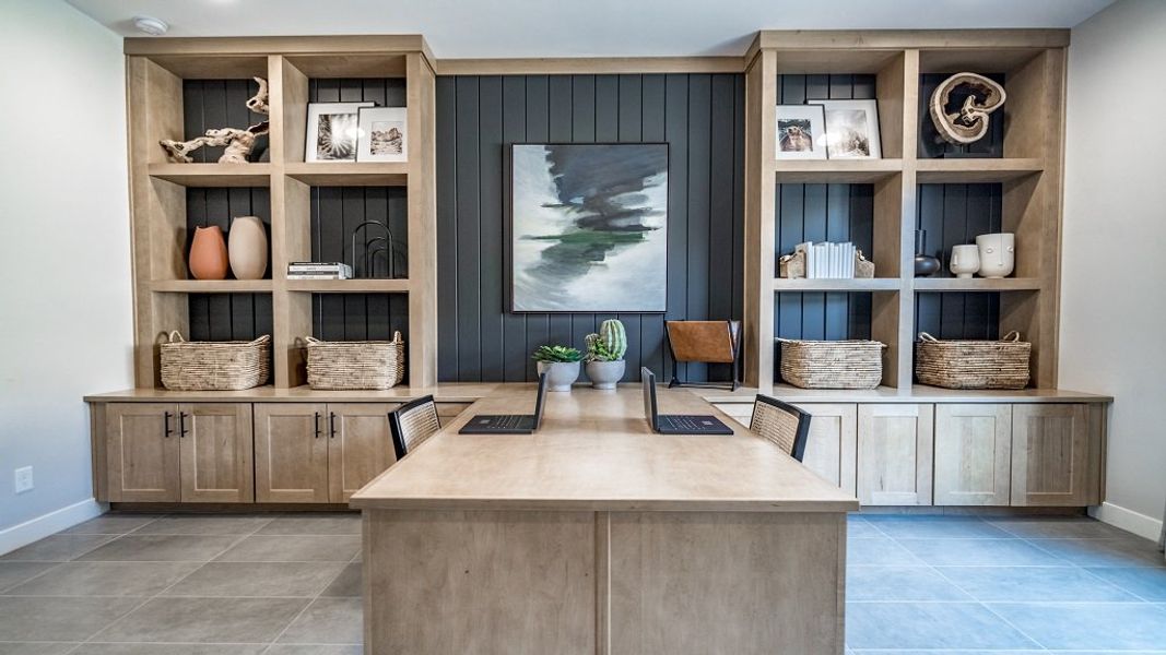 Furnished interior in a model home at Paradisi Venture II Collection in Surprise (Image 8).