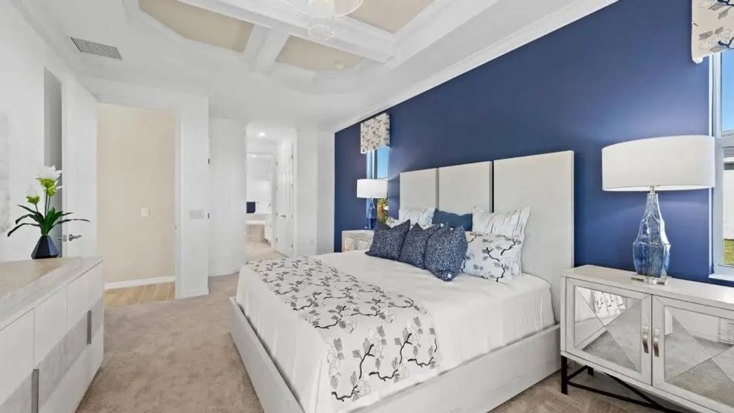 Furnished interior in a model home at Stillwater at Lakewood Ranch: Executive Homes in Lakewood Ranch (Image 12). Furnished interior in a model home at Stillwater at Lakewood Ranch: Executive Homes in Lakewood Ranch (Image 12).