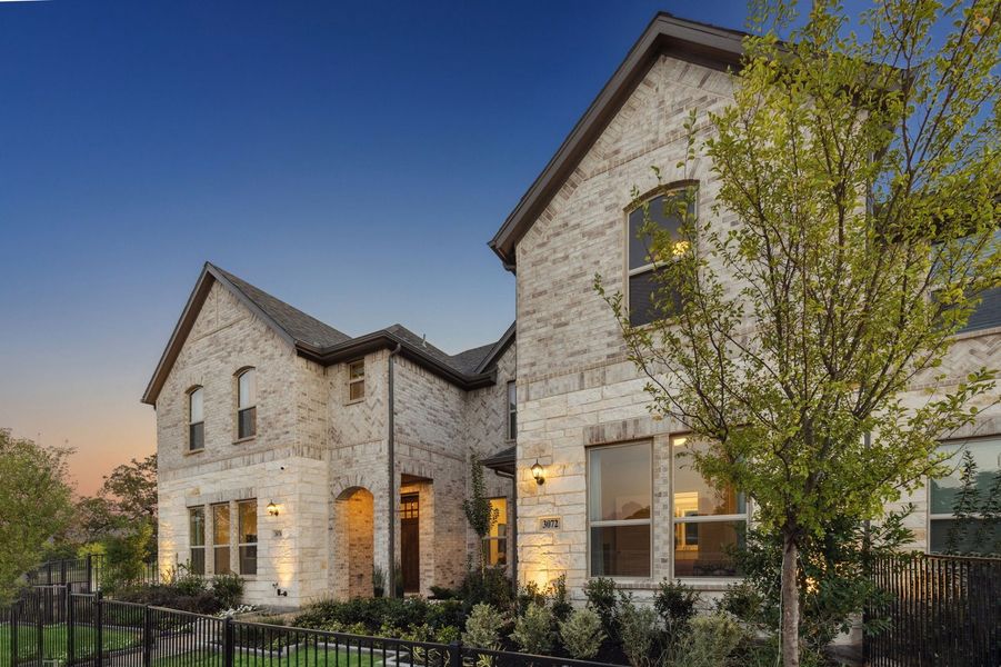 Front exterior of a home in the Timber Ridge community, located in Corinth, TX (Image 6).