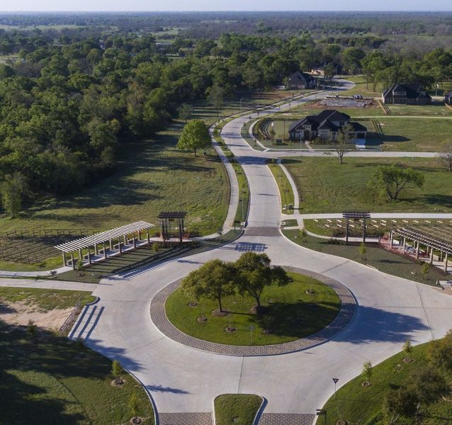 Entrance to the Fulshear Run community in Fulshear, TX, featuring signage and landscaping (Image 11).